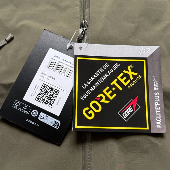 【Brand New】ARC'TERYX Beta Jacket Men's -Size M- Tatsu - 2022 Model - Picture 8 of 9